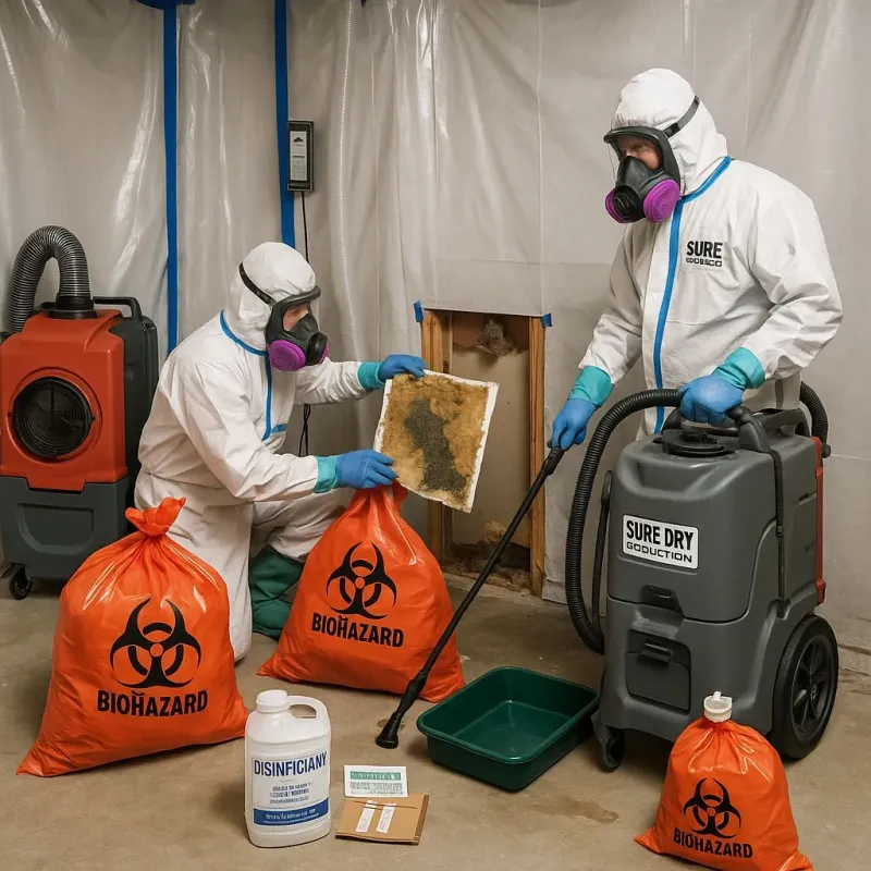 Contaminated Water Handling Protocols process in Manhasset Hills, NY